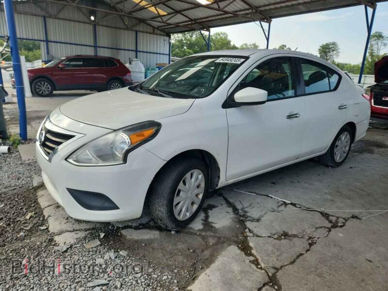 2019 Nissan VERSA S (VIN 3N1CN7AP3KL814784) — фото 1 из 12, Copart, повреждение: задняя часть