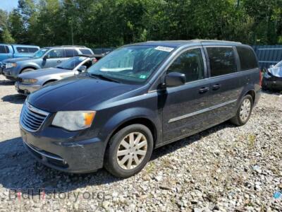 2014 Chrysler MINIVAN Town & COU, темно-серый — VIN 2C4RC1BG8ER176337, Copart