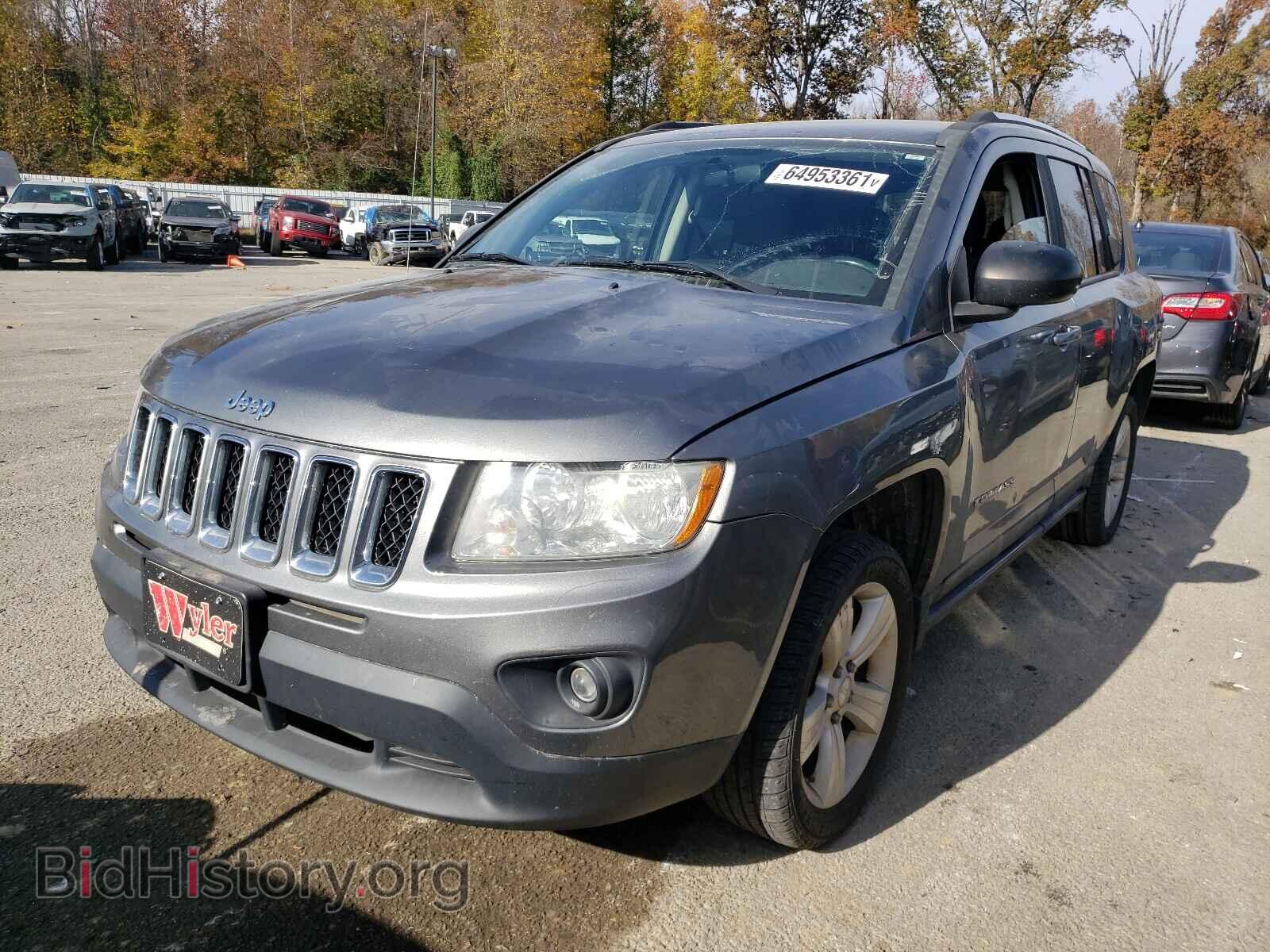 2011 JEEP COMPASS - VIN: 1J4NF1FBXBD197820 - Фото 2