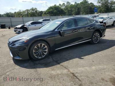 2018 Lexus LS500 500, черный — VIN JTHB5LFF8J5004047, Copart