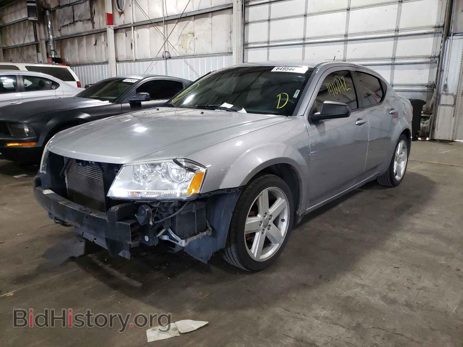 2013 DODGE AVENGER - VIN: 1C3CDZAB6DN665374 - Фото 2