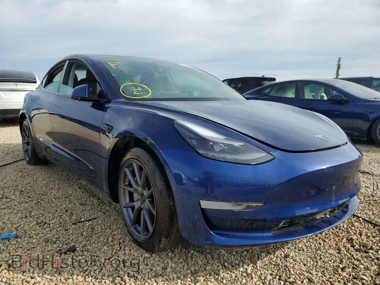 Photo 5YJ3E1EBXMF056677 - TESLA MODEL 3 2021