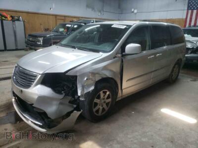 2011 Chrysler MINIVAN Touring, silver — VIN 2A4RR5DG9BR694885, Copart