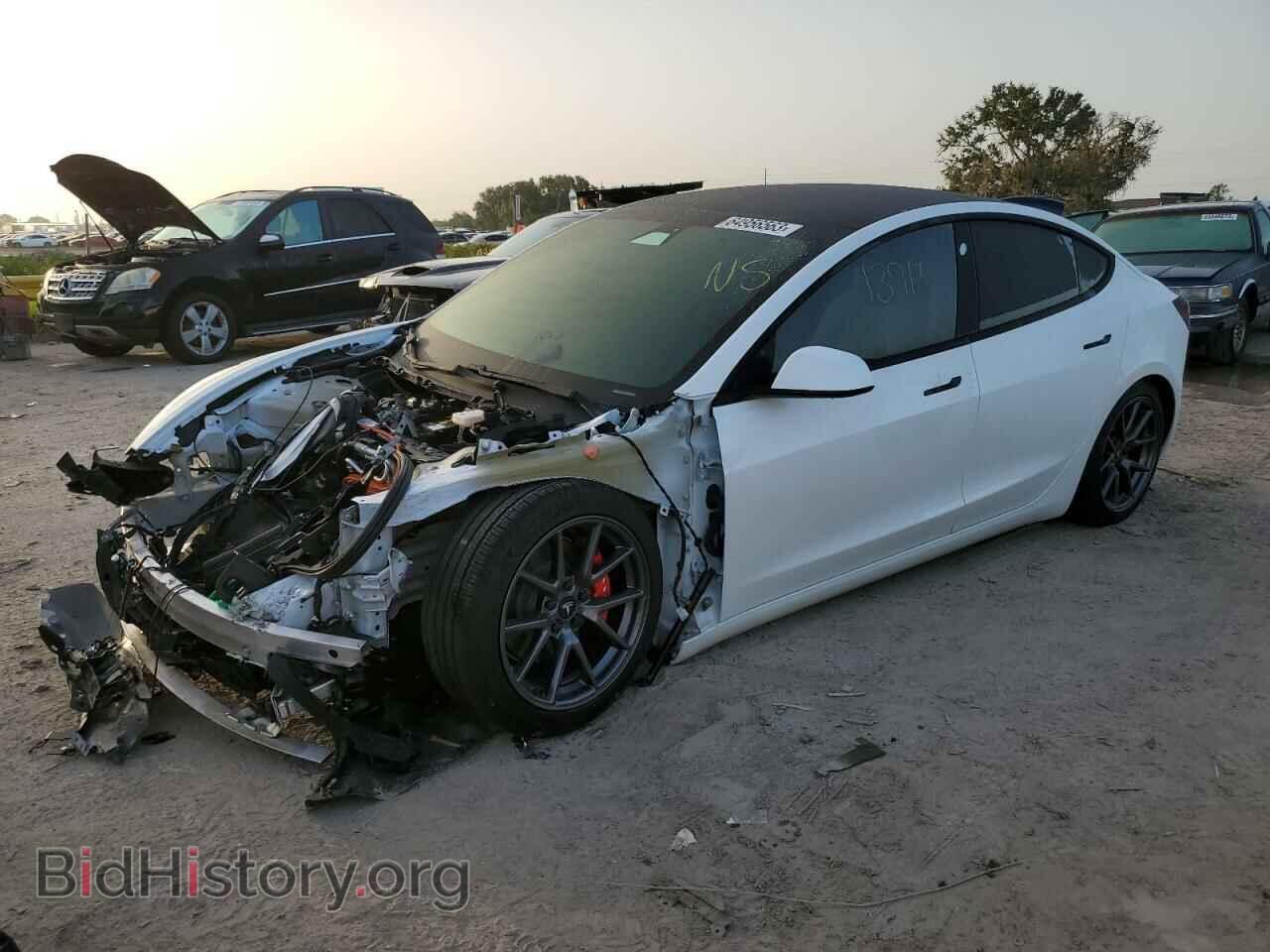 Фотография 5YJ3E1EA5MF963652 - TESLA MODEL 3 2021