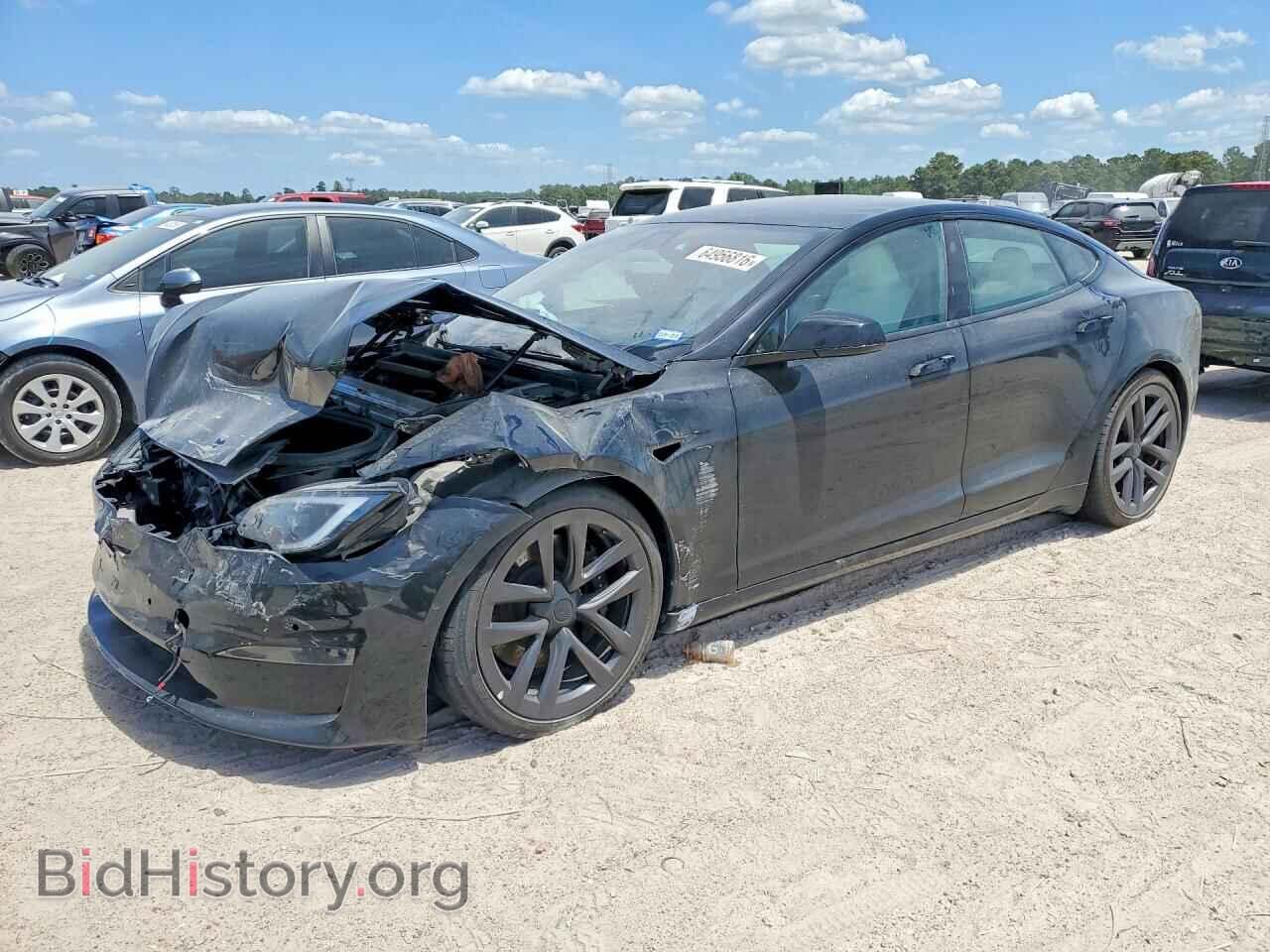 Фотография 5YJSA1E60NF472992 - TESLA MODEL S 2022