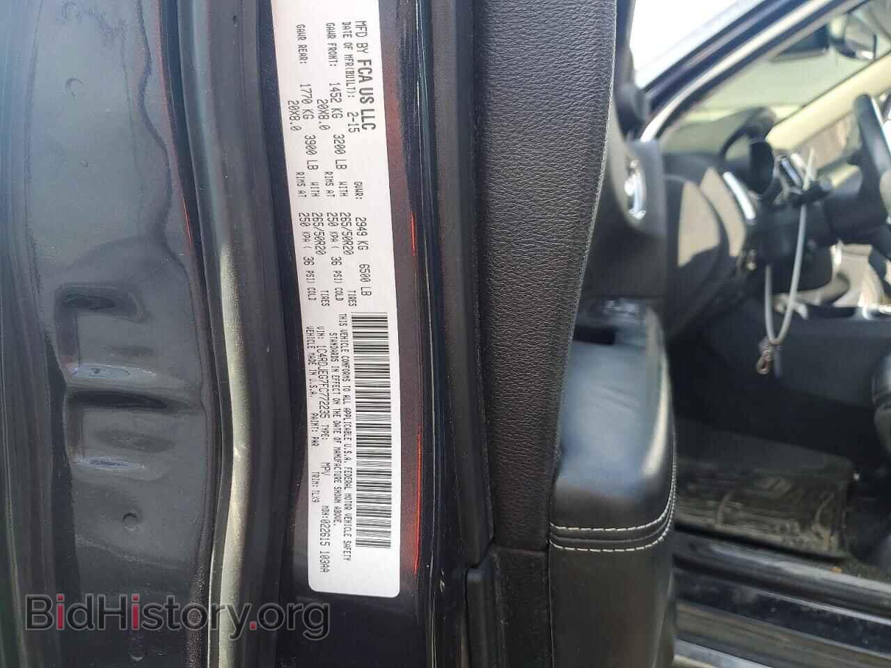 2015 DODGE DURANGO - VIN: 1C4RDJEG7FC772235 - Фото 13