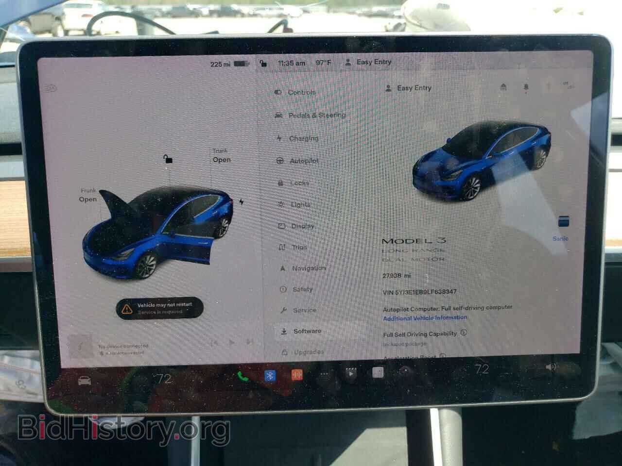 2020 TESLA MODEL 3 - VIN: 5YJ3E1EB9LF638347 - Photo 9