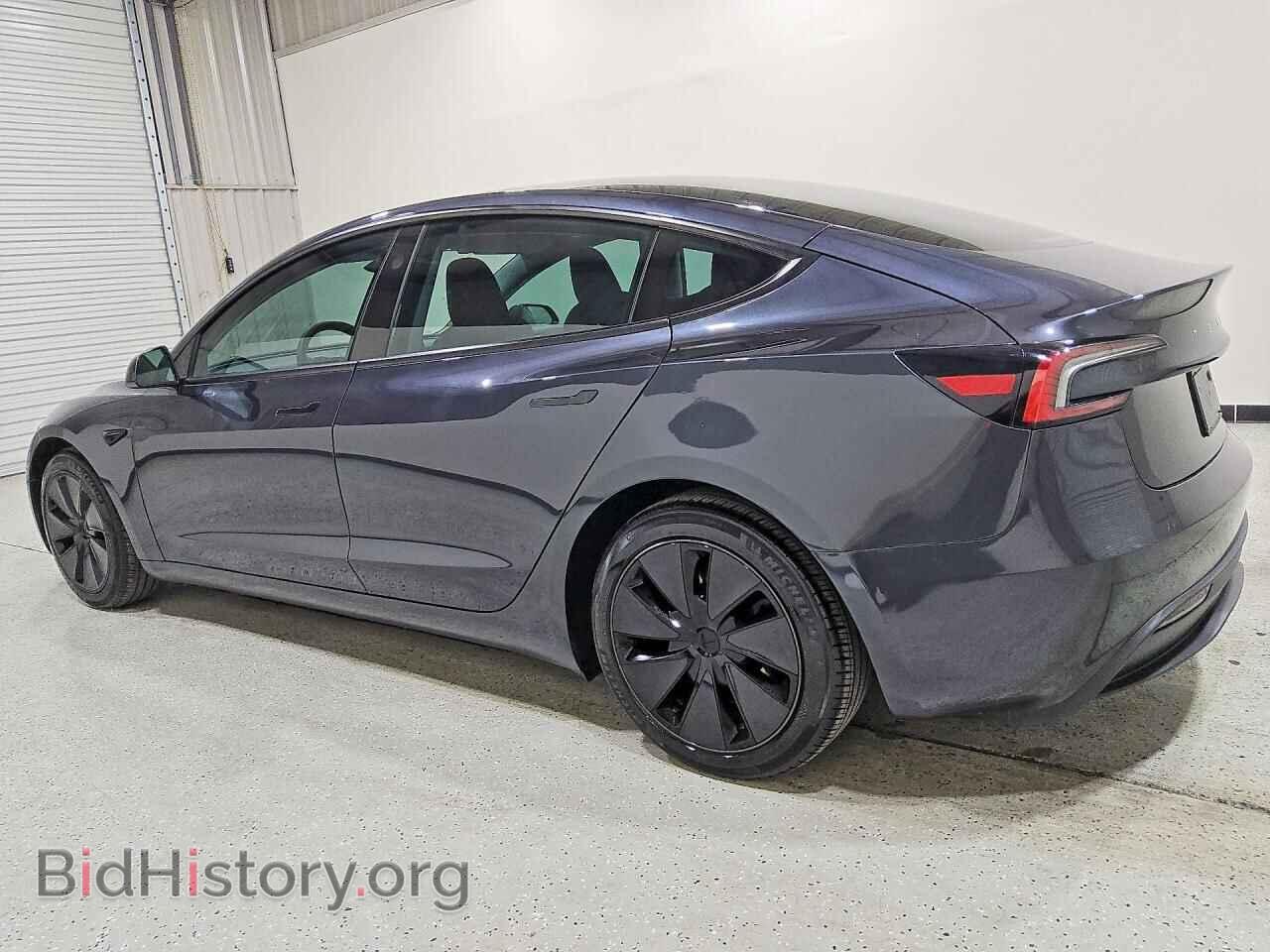 2024 TESLA MODEL 3 - VIN: 5YJ3E1EB9RF750459 - Фото 2