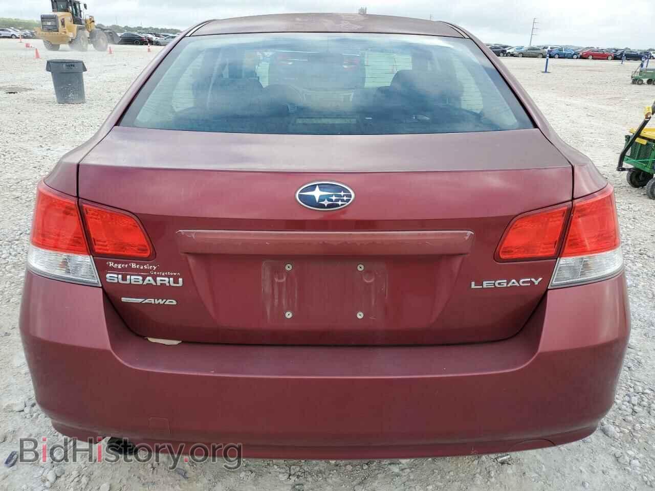 2011 SUBARU LEGACY - VIN: 4S3BMCB62B3230771 - Фото 6