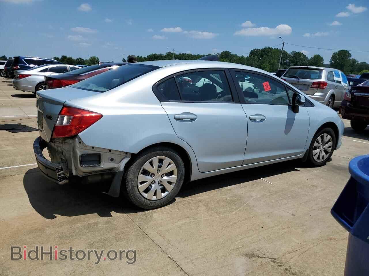 2012 HONDA CIVIC - VIN: 19XFB2F53CE064967 - Фото 3