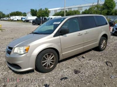 2014 Dodge CARAVAN SXT, beige — VIN 2C4RDGCG8ER169886, Copart