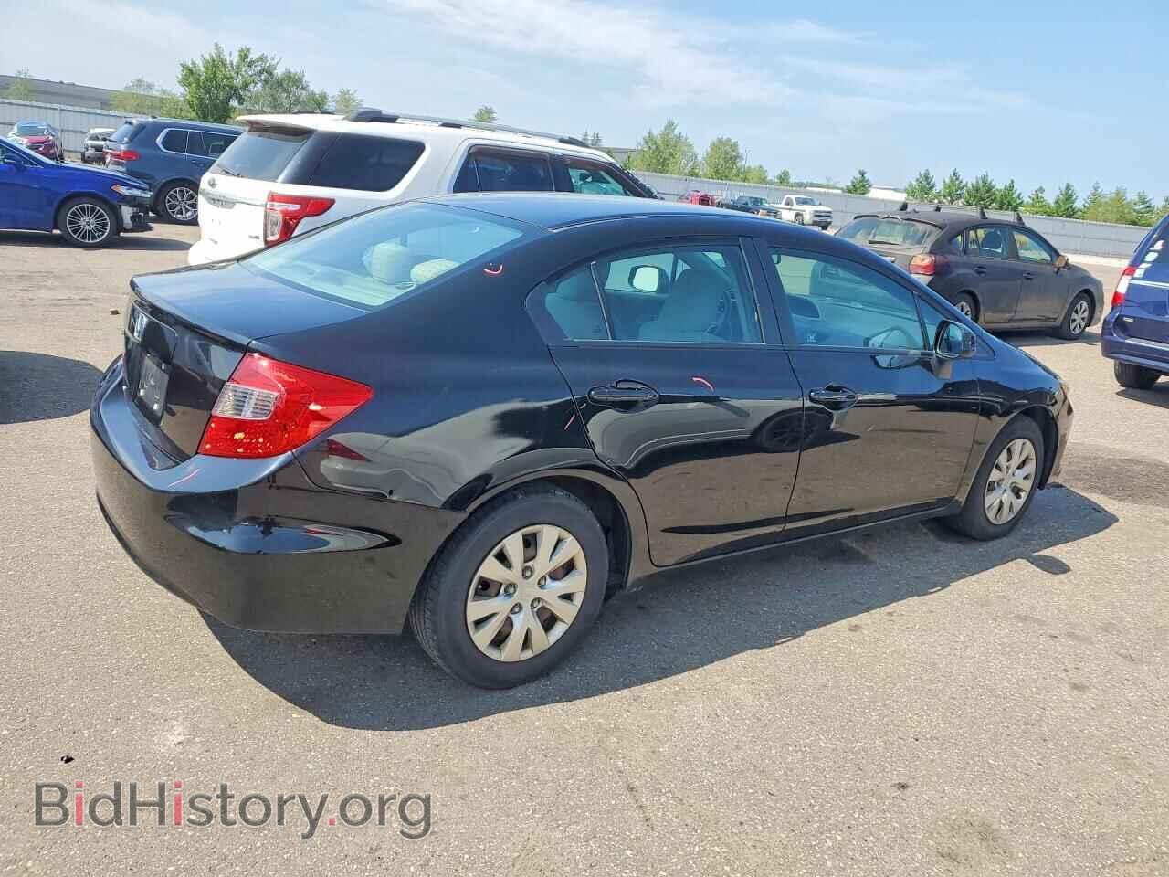 2012 HONDA CIVIC - VIN: 19XFB2F55CE079017 - Фото 3