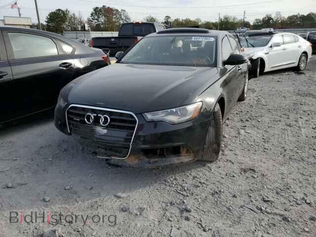 2014 AUDI A6 - VIN: WAUGFAFC2EN058350 - Фото 2