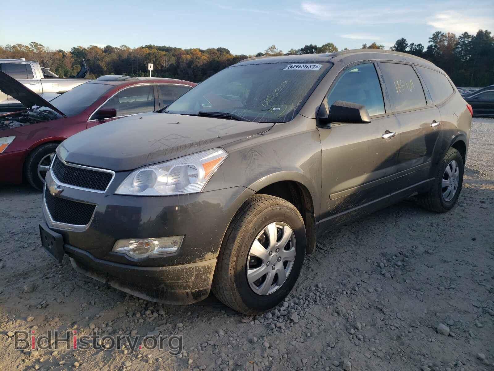 2012 CHEVROLET TRAVERSE - VIN: 1GNKRFED7CJ376777 - Фото 2