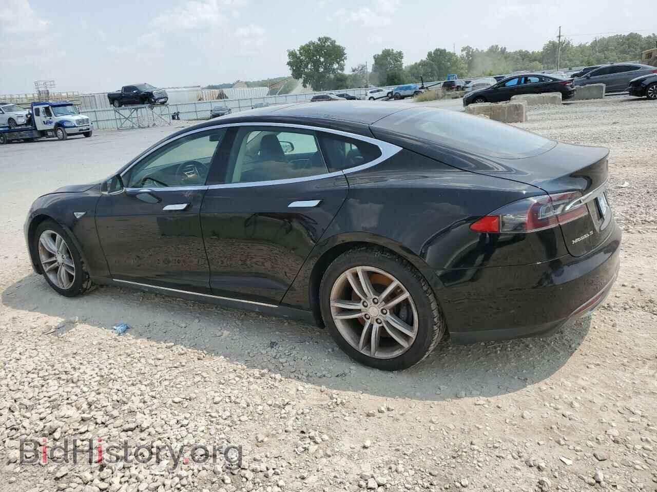 2014 TESLA MODEL S - VIN: 5YJSA1H14EFP48655 - Фото 2