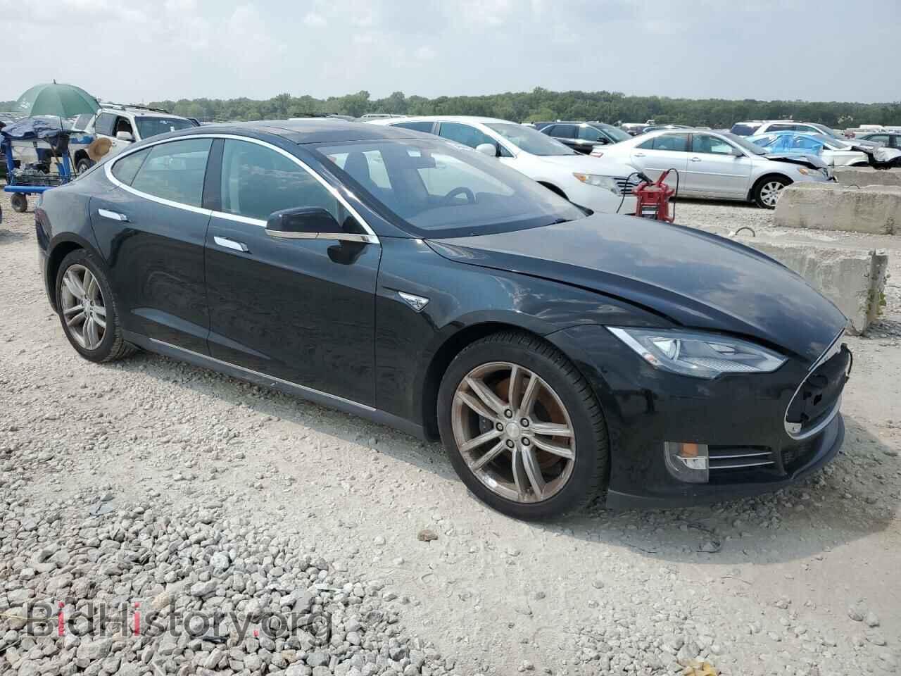 2014 TESLA MODEL S - VIN: 5YJSA1H14EFP48655 - Фото 4