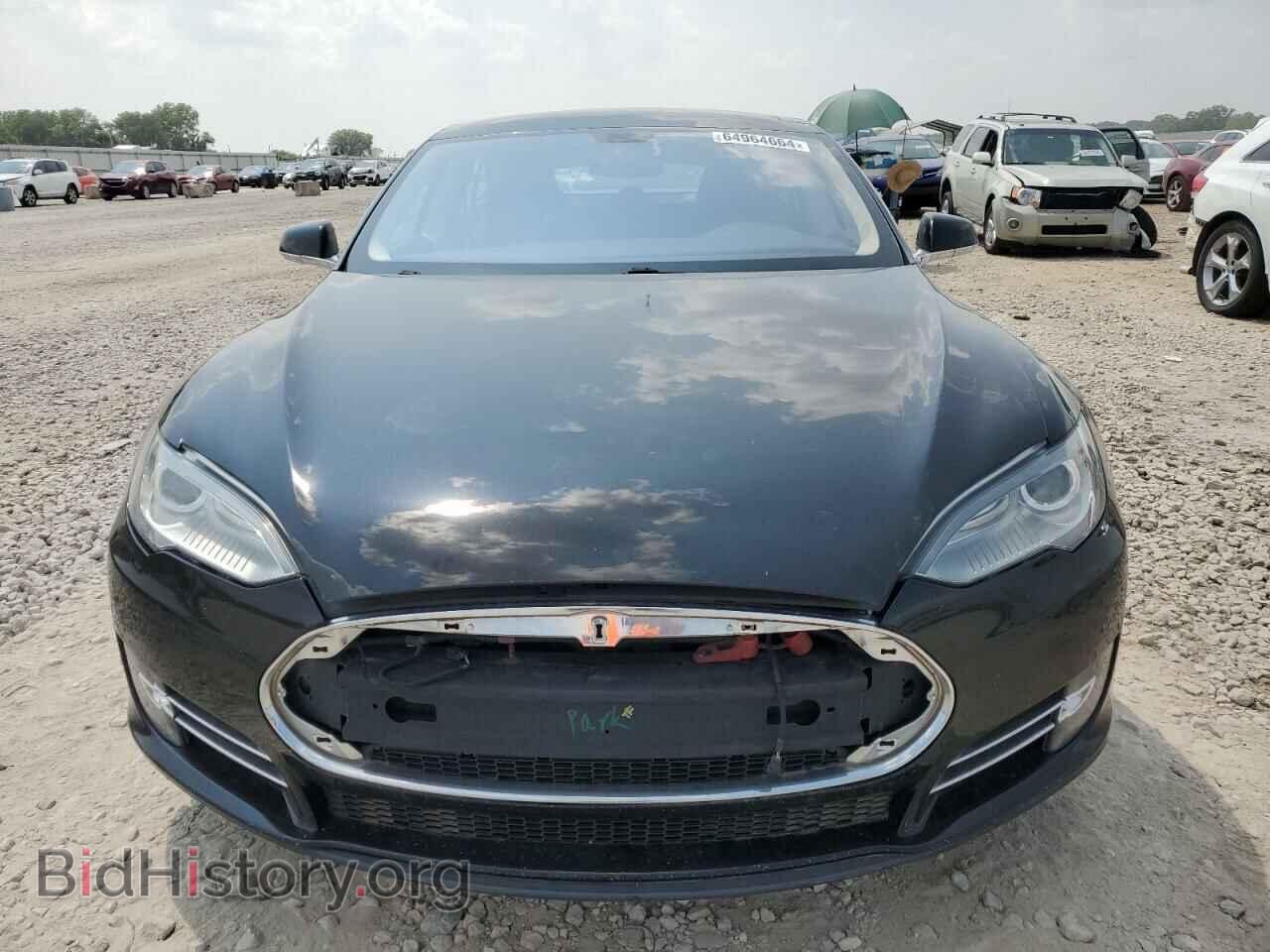 2014 TESLA MODEL S - VIN: 5YJSA1H14EFP48655 - Фото 5