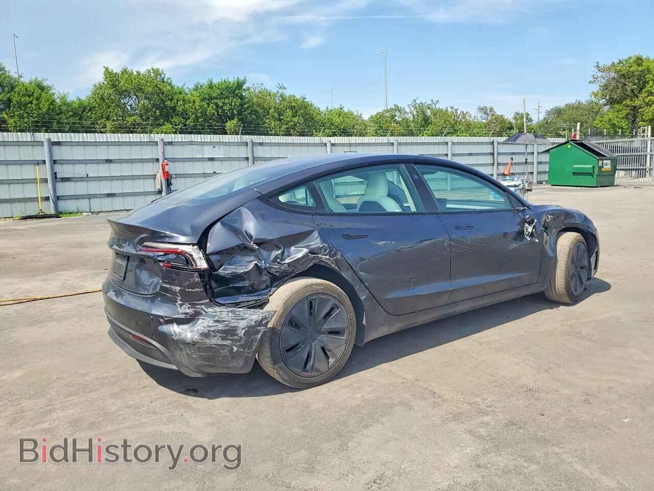 2025 TESLA MODEL 3 - VIN: 5YJ3E1EA2SF942738 - Фото 3