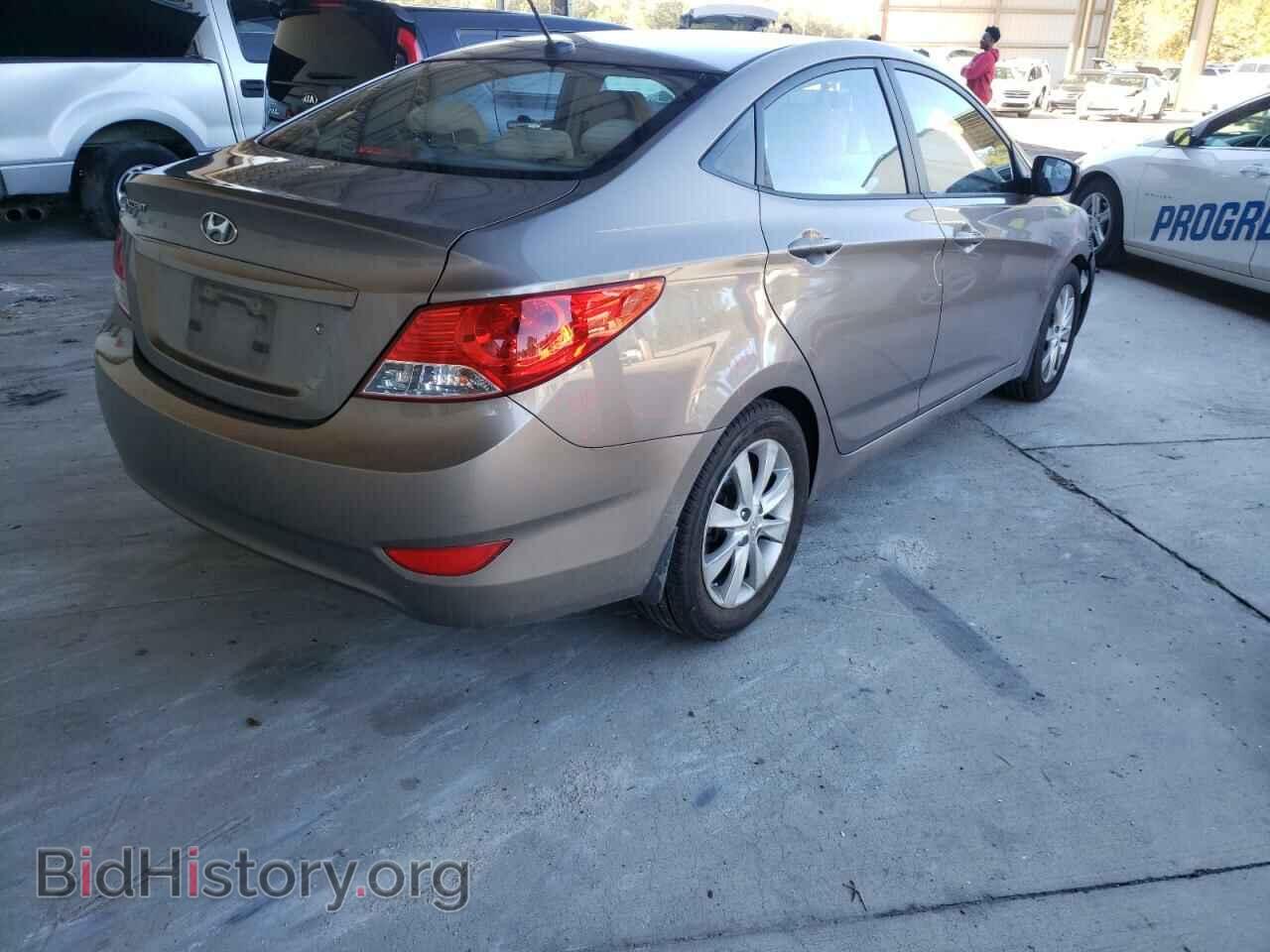 2012 HYUNDAI ACCENT - VIN: KMHCU4AE0CU195545 - Фото 4