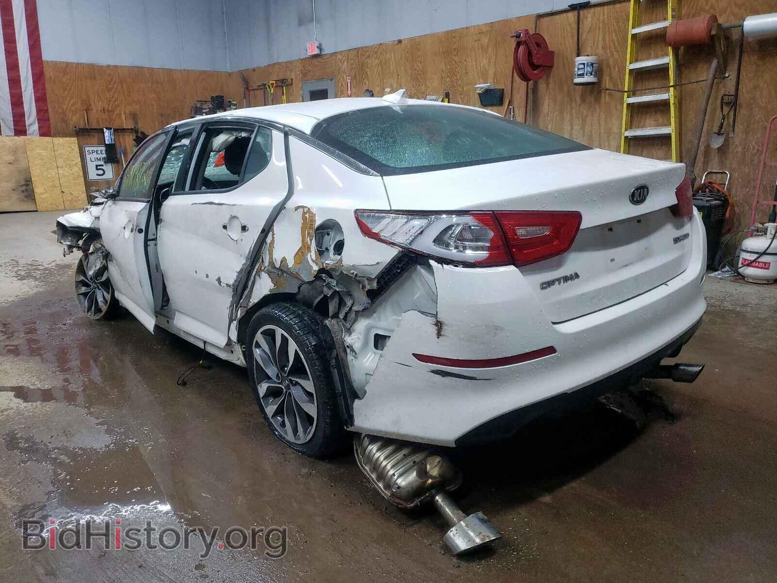 2015 KIA OPTIMA - VIN: 5XXGR4A68FG475546 - Фото 3