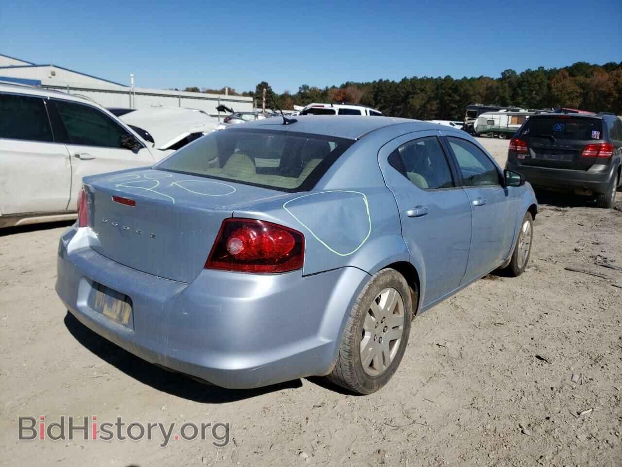 2013 DODGE AVENGER - VIN: 1C3CDZAB4DN753243 - Фото 4