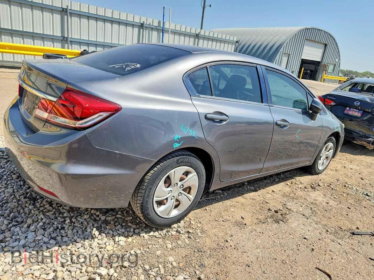 2013 HONDA CIVIC - VIN: 19XFB2E52DE077664 - Фото 3