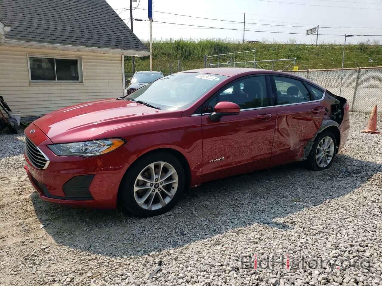 Photo 3FA6P0LU6KR165273 - FORD FUSION 2019