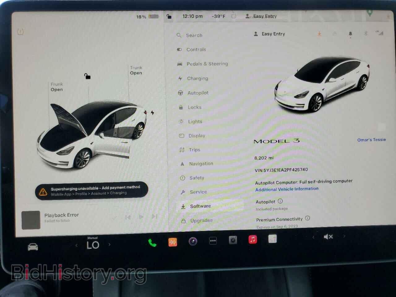2023 TESLA MODEL 3 - VIN: 5YJ3E1EA2PF425740 - Фото 9