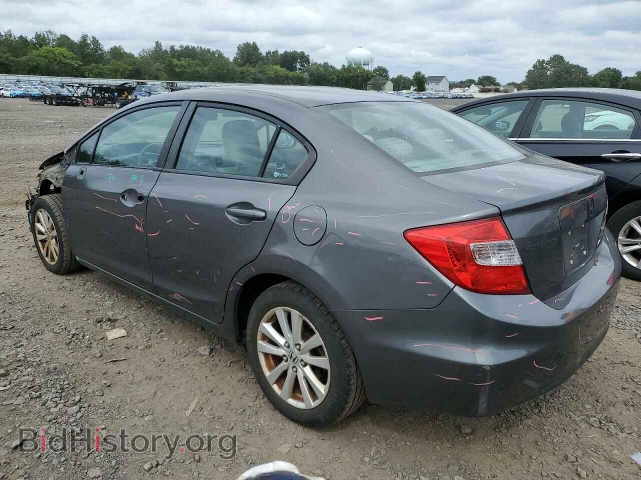 2012 HONDA CIVIC - VIN: 2HGFB2F83CH608691 - Фото 2