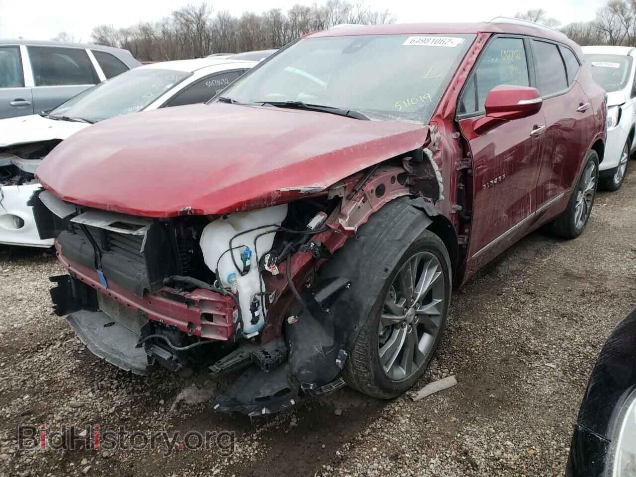 Фотография 3GNKBFRSXMS511019 - CHEVROLET BLAZER 2021