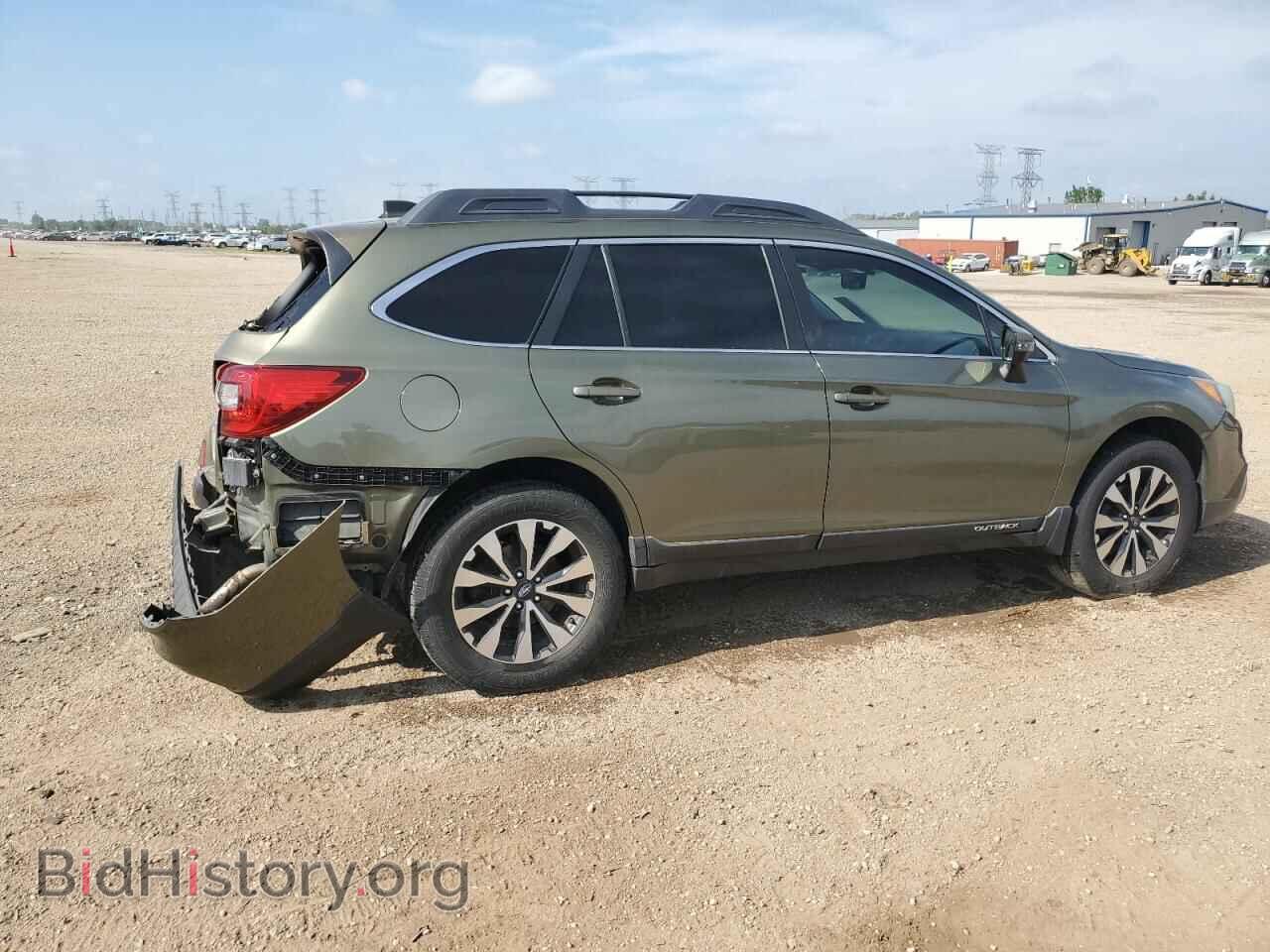 2016 SUBARU OUTBACK - VIN: 4S4BSENC0G3258266 - Фото 3