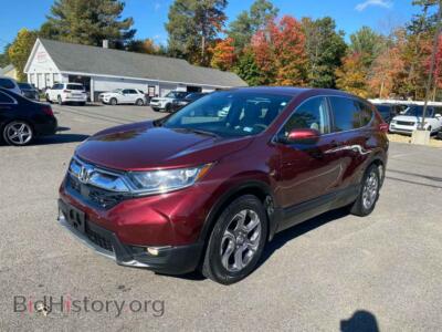 2017 Honda CRV CR-V EX, red — VIN 7FARW1H52HE007710, Copart