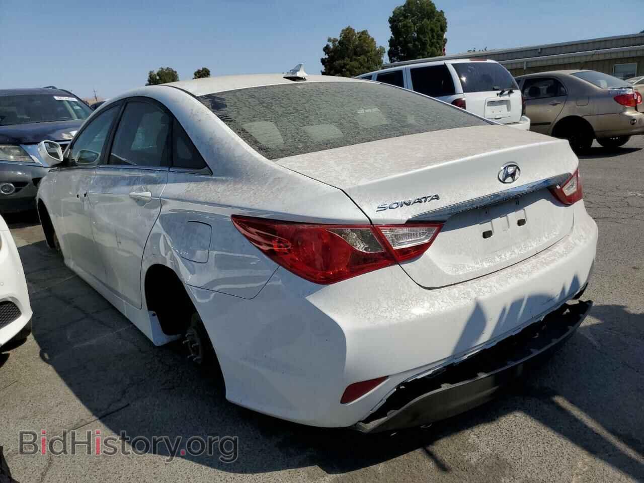 2014 HYUNDAI SONATA - VIN: 5NPEB4AC2EH893685 - Фото 2