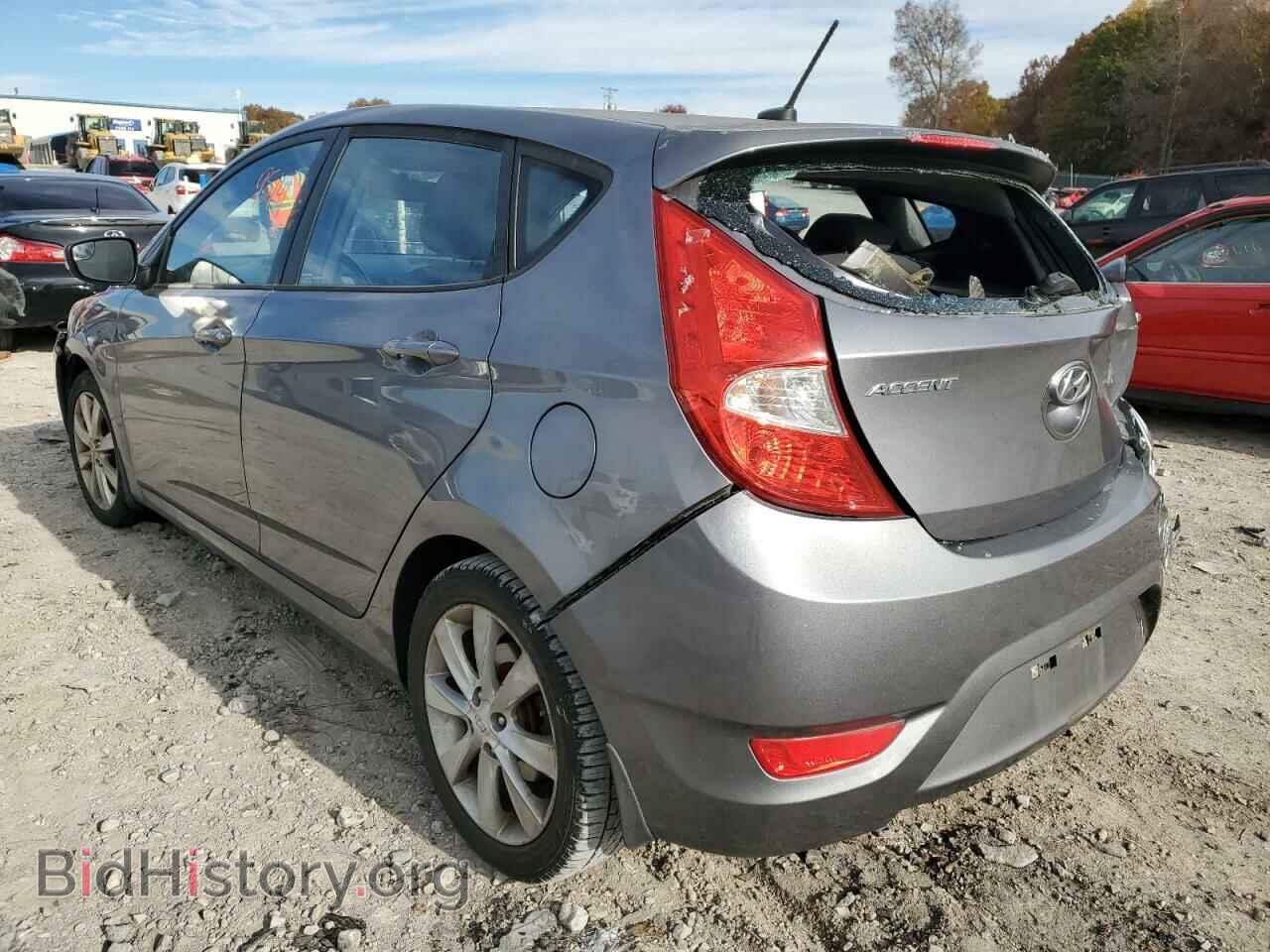 2014 HYUNDAI ACCENT - VIN: KMHCU5AEXEU171763 - Фото 3