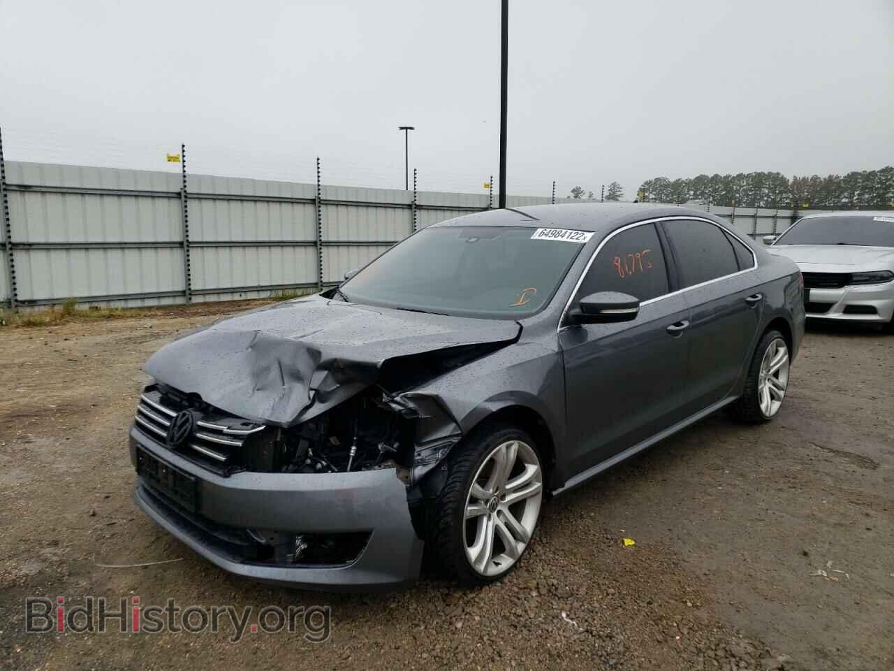 2014 VOLKSWAGEN PASSAT - VIN: 1VWBP7A36EC003073 - Фото 2