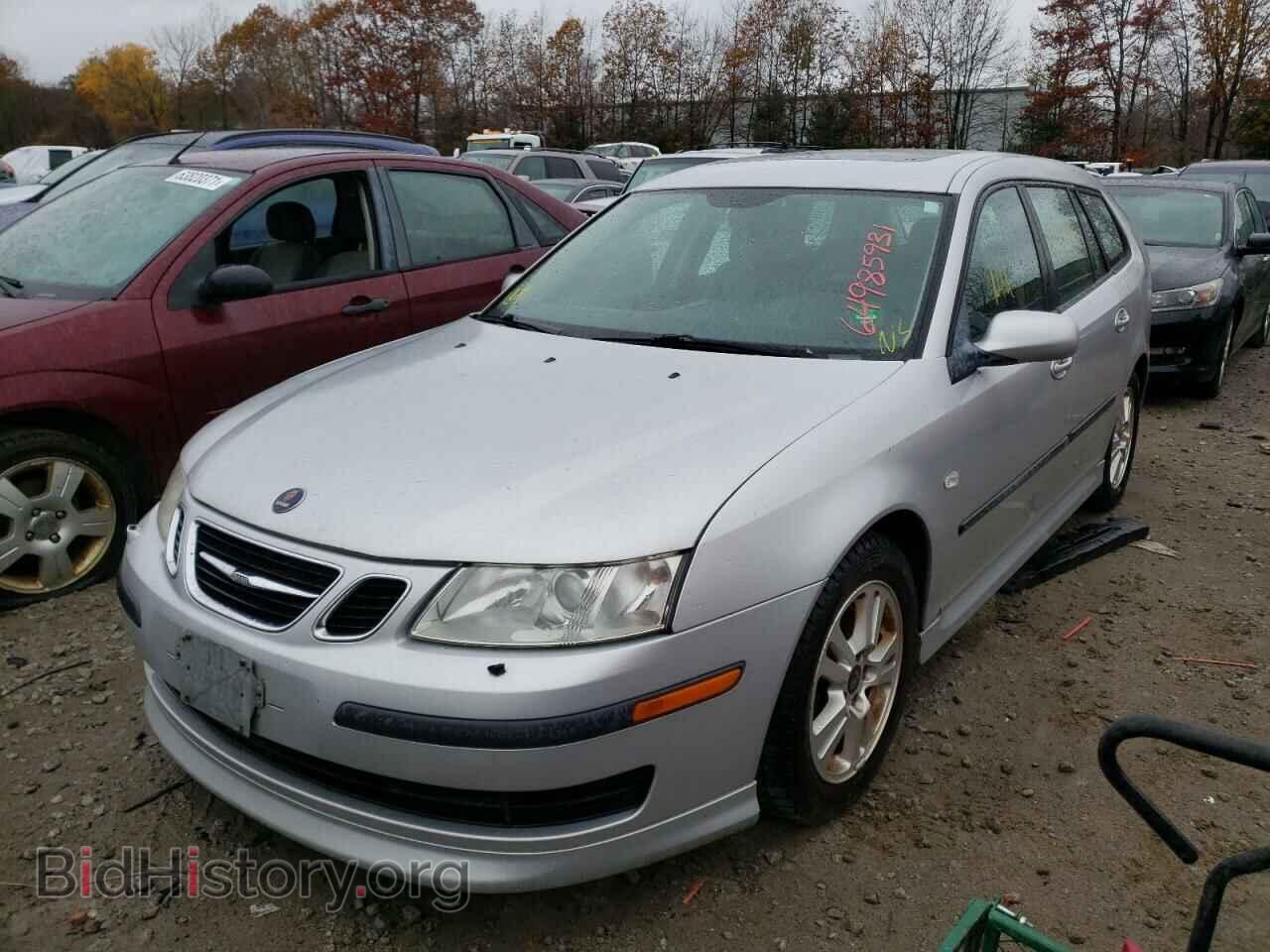 2007 SAAB 9 3 - VIN: YS3FD56Y571001702 - Фото 2