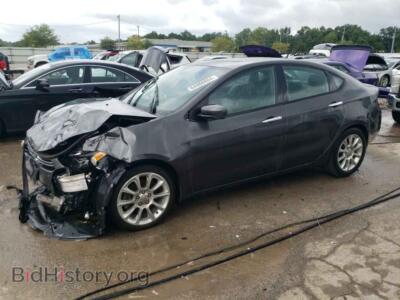 2014 Dodge DART Limited, серый — VIN 1C3CDFCB9ED824567, Copart