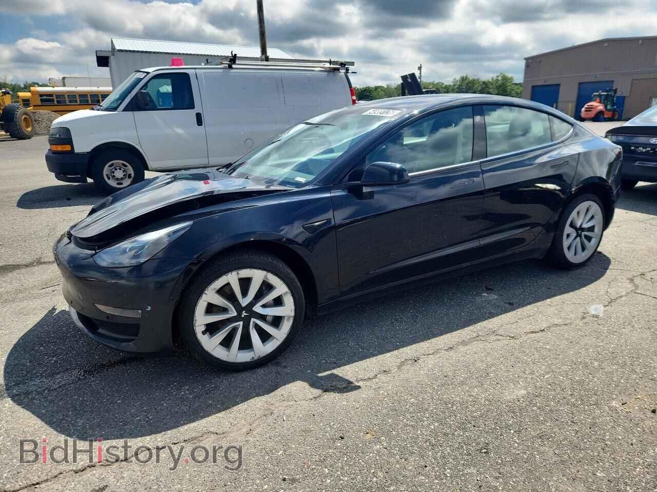 Photo 5YJ3E1EB7NF288560 - TESLA MODEL 3 2022