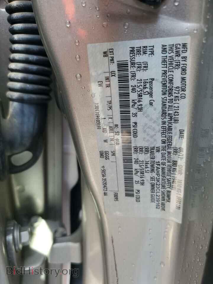 2012 FORD FOCUS - VIN: 1FAHP3K23CL239162 - Фото 12