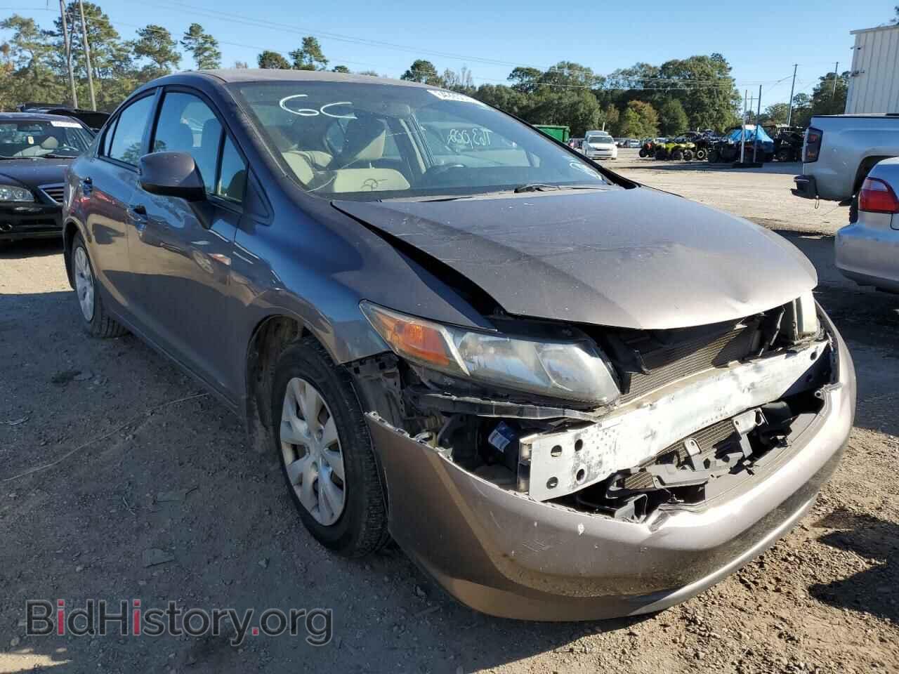 Фотография 2HGFB2F57CH587706 - HONDA CIVIC 2012