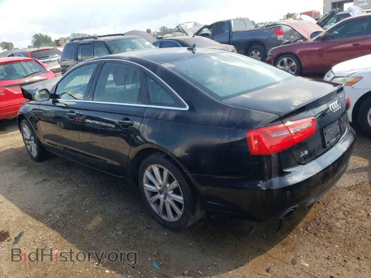 2013 AUDI A6 - VIN: WAUGFAFCXDN074889 - Фото 2