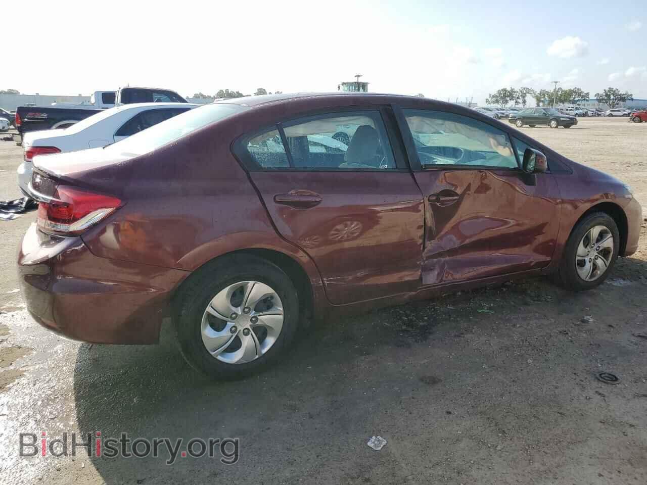 2013 HONDA CIVIC - VIN: 2HGFB2F50DH503968 - Фото 3