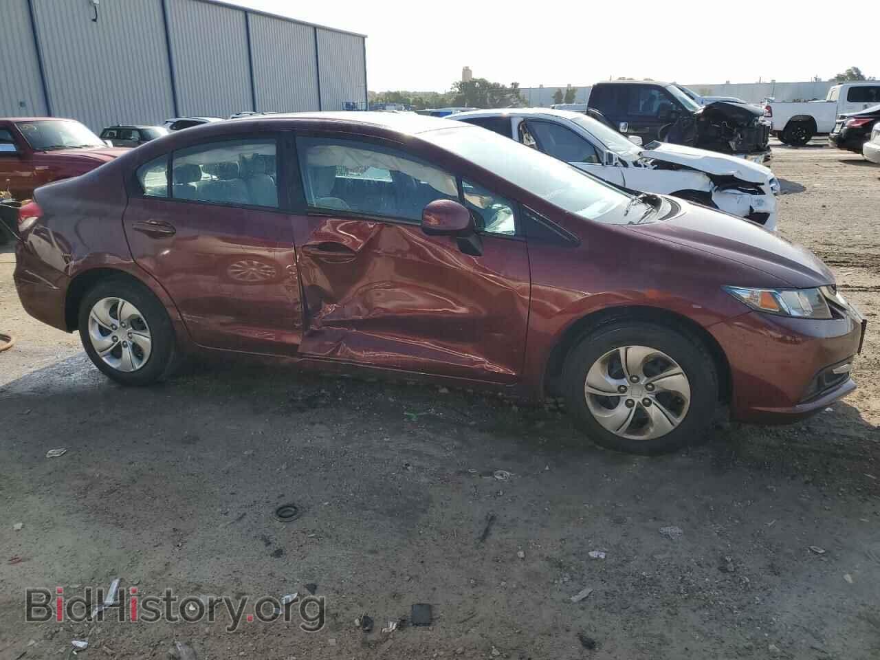 2013 HONDA CIVIC - VIN: 2HGFB2F50DH503968 - Фото 4