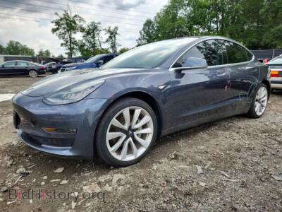 2018 Tesla MODEL 3, серый — VIN 5YJ3E1EA6JF004479, Copart