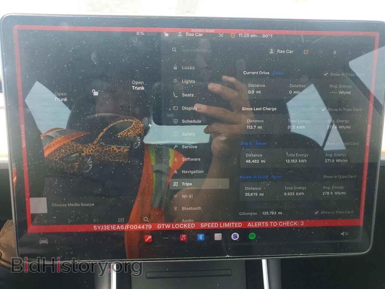 2018 TESLA MODEL 3 - VIN: 5YJ3E1EA6JF004479 - Photo 9