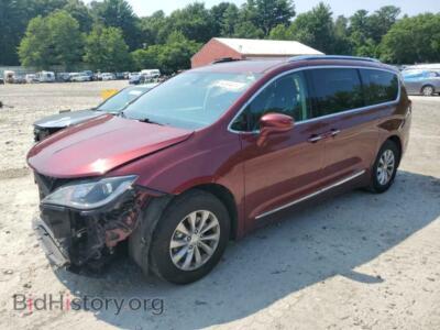 2019 Chrysler PACIFICA TOURING L, burgundy — VIN 2C4RC1BG2KR554597, Copart