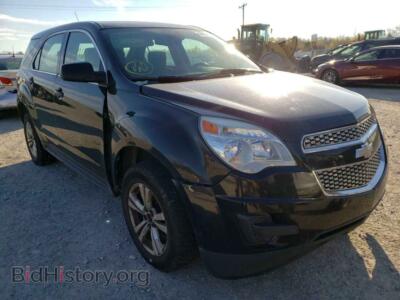 2012 Chevrolet EQUINOX Equinox LS, черный — VIN 2GNFLCEK4C6238692, Copart