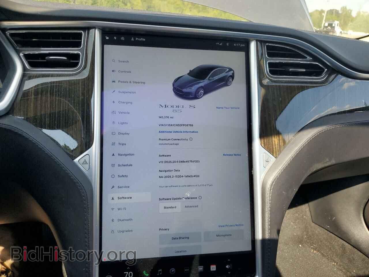 2013 TESLA MODEL S - VIN: 5YJSA1CN5DFP08769 - Photo 9