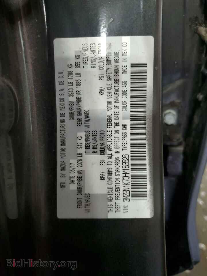 2017 MAZDA 3 - VIN: 3MZBN1K70HM153526 - Фото 13