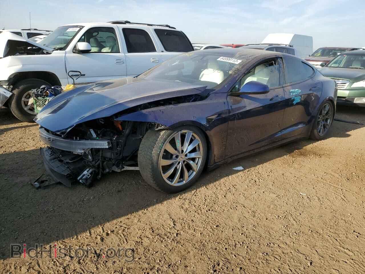 Photo 5YJSA1E52NF489882 - TESLA MODEL S 2022